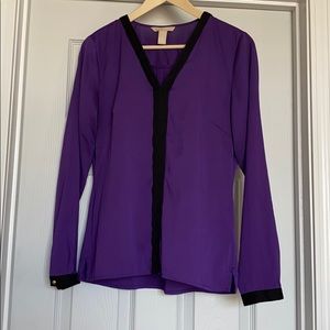 Purple Banana Republic Blouse